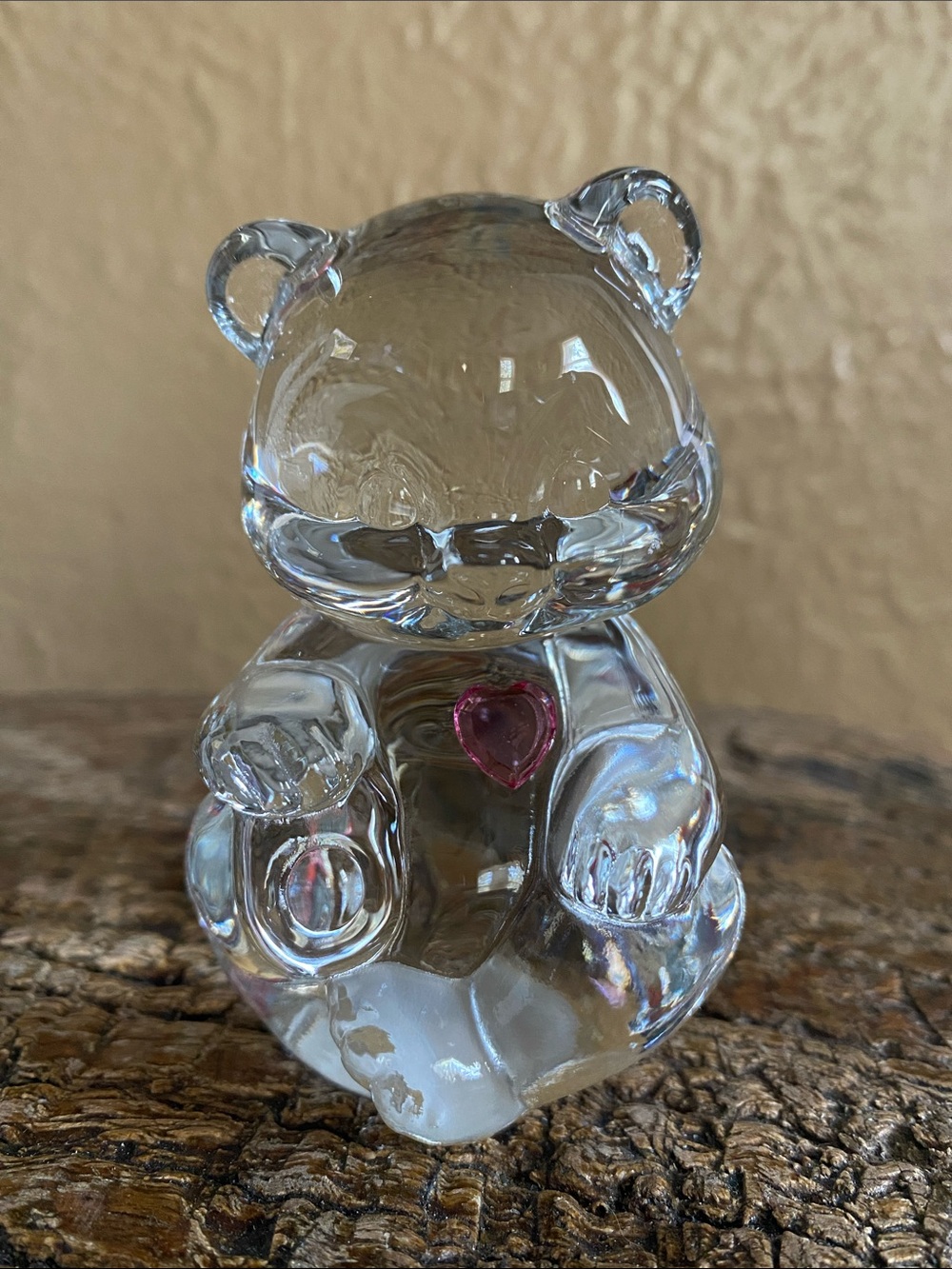 🧸Vintage🧸Fenton Glass October Birthstone Bear